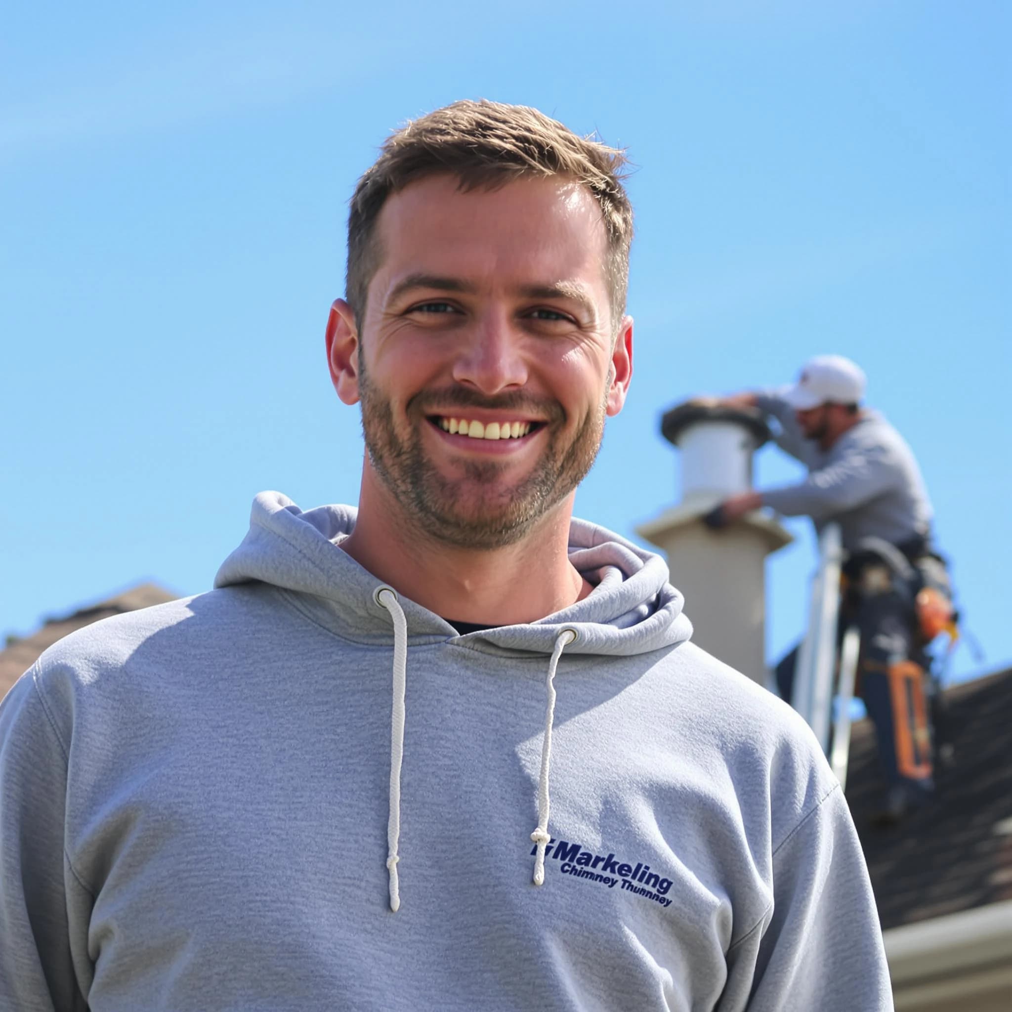 The Purcell Chimney Sweep team.