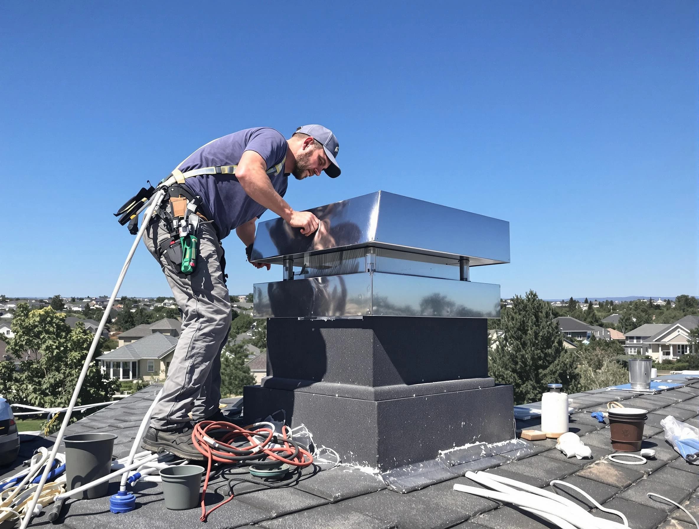 Chimney Cap Services service in Purcell, OK